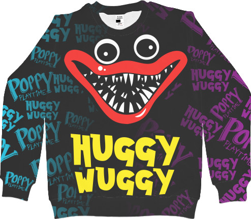 Women's Sweatshirt 3D - POPPY PLAYTIME - Mfest