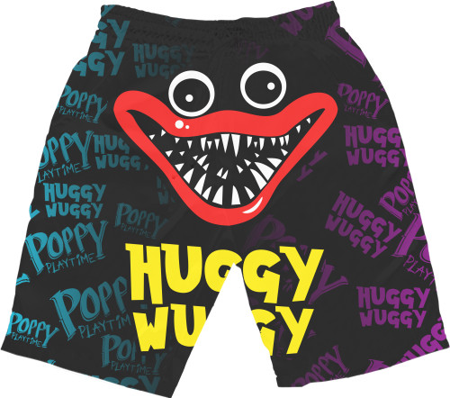 Men's Shorts 3D - POPPY PLAYTIME - Mfest