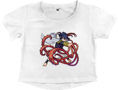 Women's Cropped Premium T-Shirt - Tamaki Amajiki - Mfest