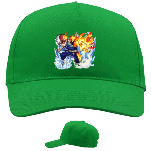 Моя Геройская Академия - Baseball Caps - 5 panel - Shoto Todoroki 3 - Mfest