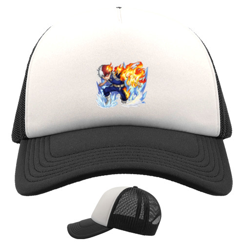 Моя Геройская Академия - Kids' Trucker Cap - Shoto Todoroki 3 - Mfest