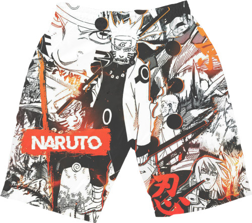 Шорти дитячі 3D - naruto uzumaki - Mfest