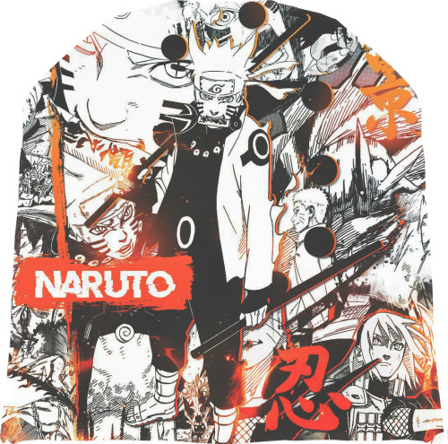 Шапка 3D - naruto uzumaki - Mfest