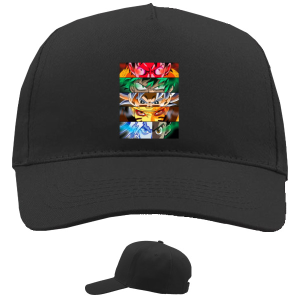 Baseball Caps - 5 panel - anime heroes - Mfest