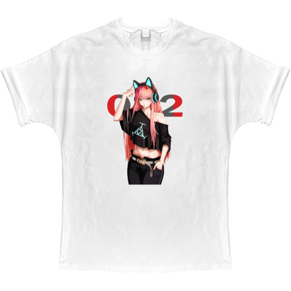 T-shirt Oversize - zero two 5 - Mfest