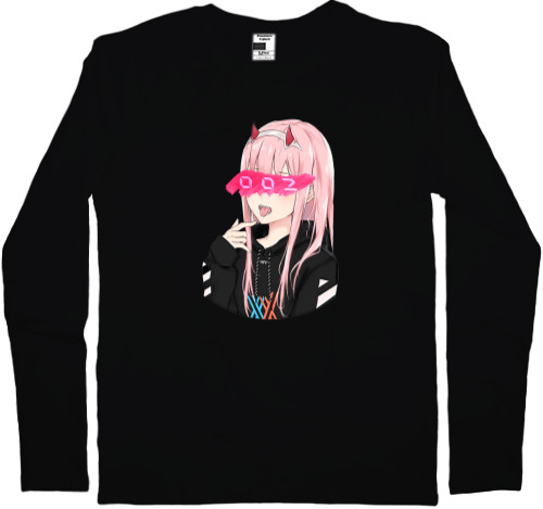 Men's Longsleeve Shirt - zero two 4 - Mfest