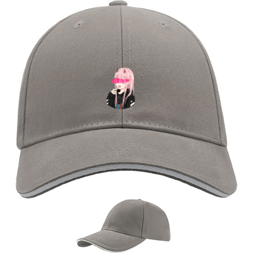 Sandwich Baseball Cap - zero two 4 - Mfest