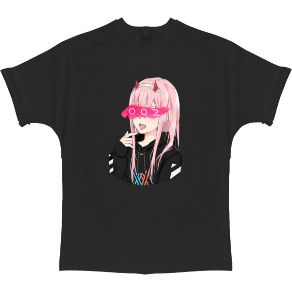 T-shirt Oversize - zero two 4 - Mfest