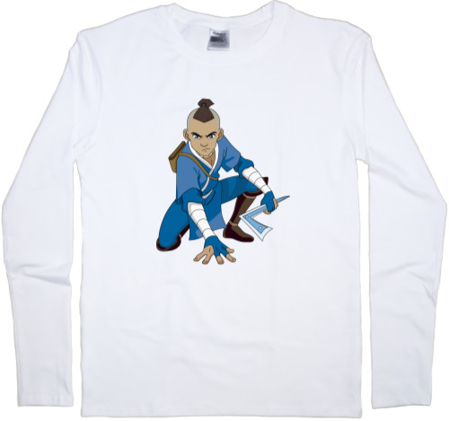 Men's Longsleeve Shirt - Sokka-render - Mfest