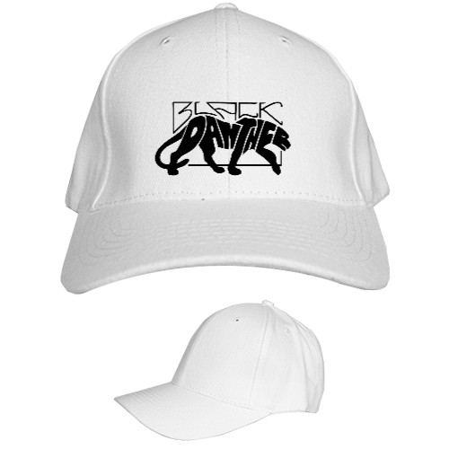 Kids' Baseball Cap 6-panel - Black Panther - Mfest