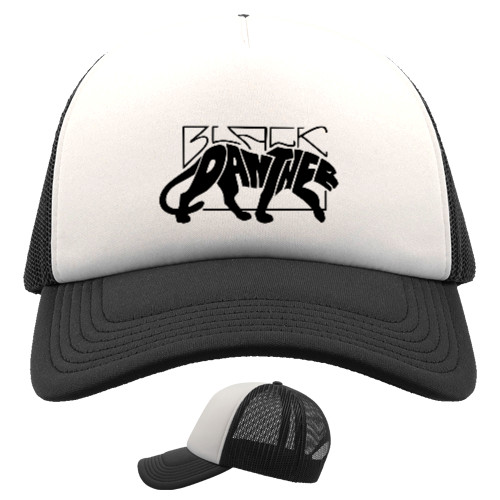 Kids' Trucker Cap - Black Panther - Mfest