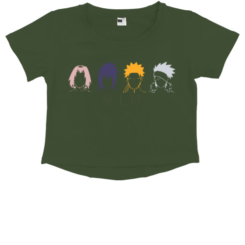 Kids' Premium Cropped T-Shirt - Team 7 - Mfest