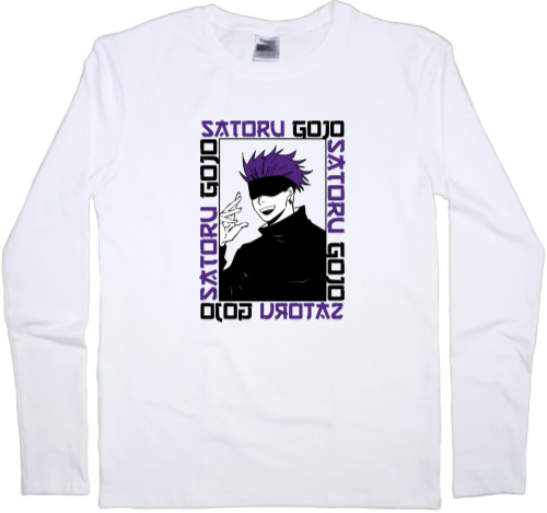 Kids' Longsleeve Shirt - Gojo Satoru - Mfest