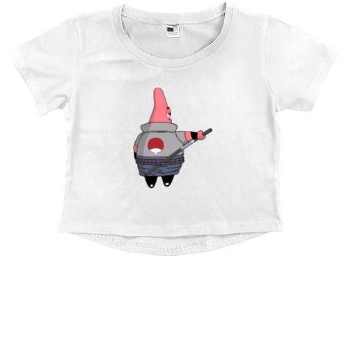 Kids' Premium Cropped T-Shirt - Саске  Патрик - Mfest