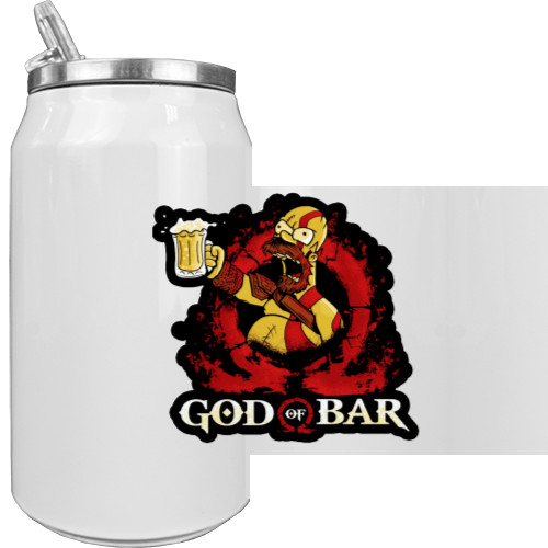 Aluminum Can - god of bar - Mfest