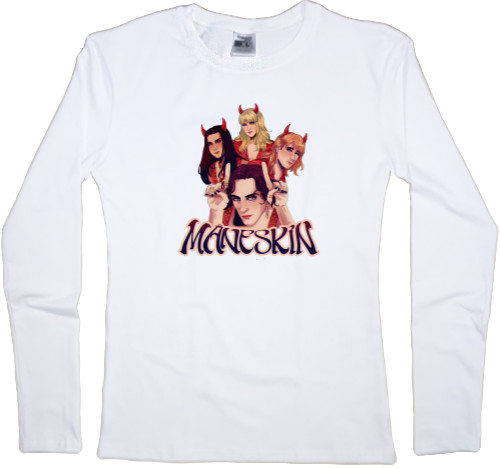 Women's Longsleeve Shirt - Måneskin 4 - Mfest