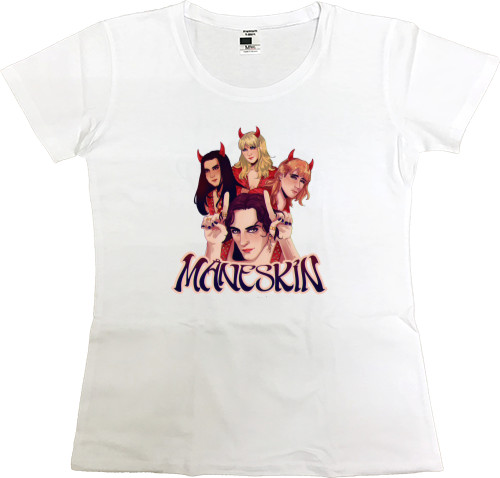 Women's Premium T-Shirt - Måneskin 4 - Mfest