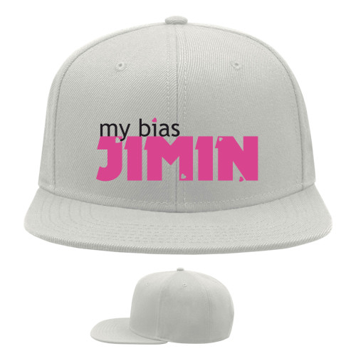 Snapback Baseball Cap - my bias is jimin - Mfest