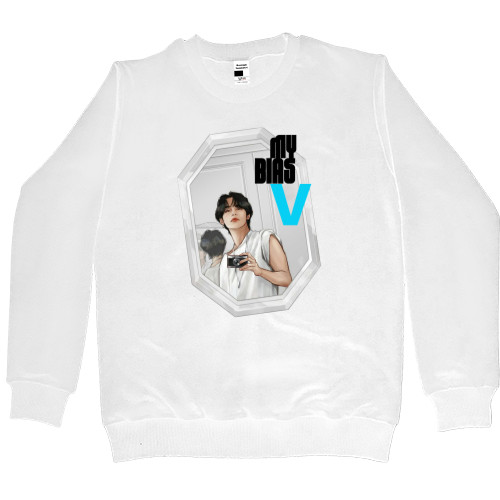 Women's Premium Sweatshirt - my bias is v - Mfest