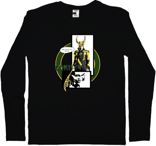 Men's Longsleeve Shirt - loki comics fan art - Mfest