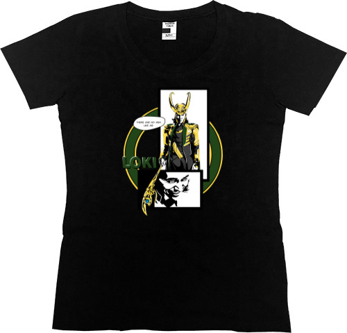 Women's Premium T-Shirt - loki comics fan art - Mfest