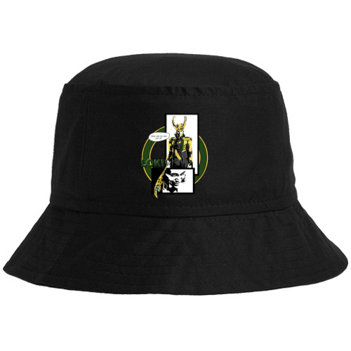 Bucket Hat - loki comics fan art - Mfest