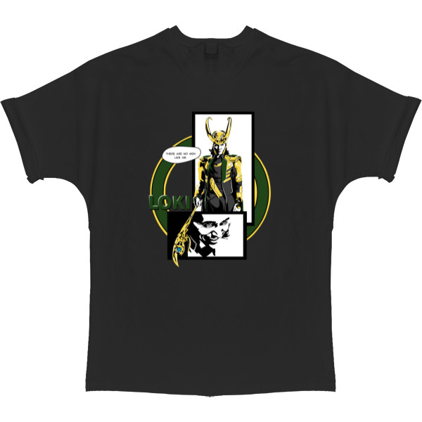 T-shirt Oversize - loki comics fan art - Mfest