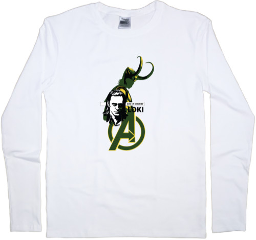 Men's Longsleeve Shirt - loki fanart 2 - Mfest