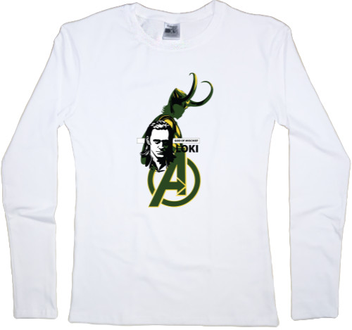 Women's Longsleeve Shirt - loki fanart 2 - Mfest