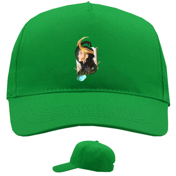 Baseball Caps - 5 panel - loki fanart - Mfest