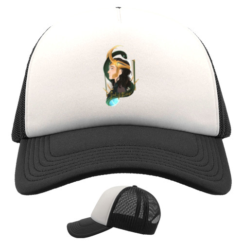 Trucker Cap - loki fanart - Mfest