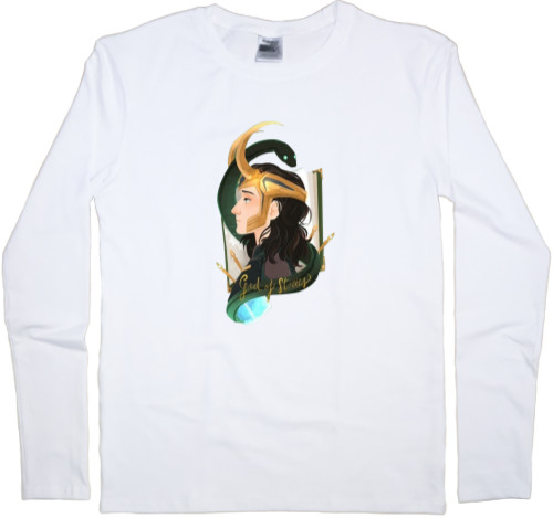 Kids' Longsleeve Shirt - loki fanart - Mfest