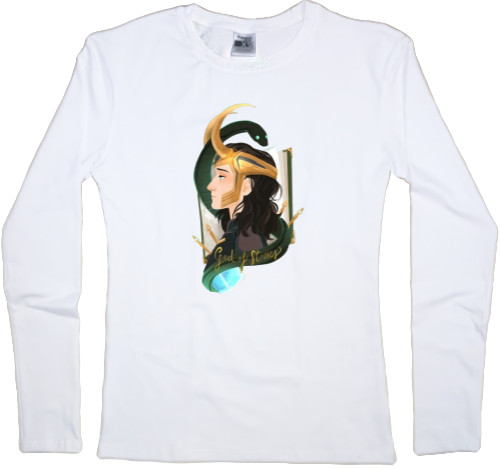 Women's Longsleeve Shirt - loki fanart - Mfest