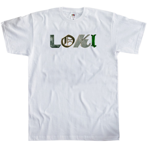 Kids' T-Shirt Fruit of the loom - loki logo - Mfest