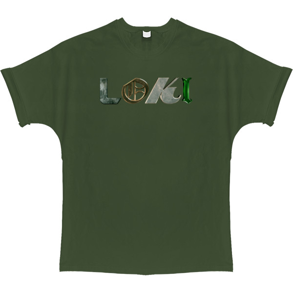 T-shirt Oversize - loki logo - Mfest