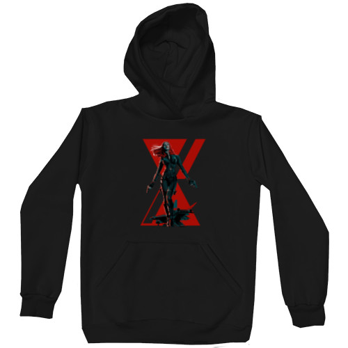 Unisex Hoodie - Black Widow art - Mfest