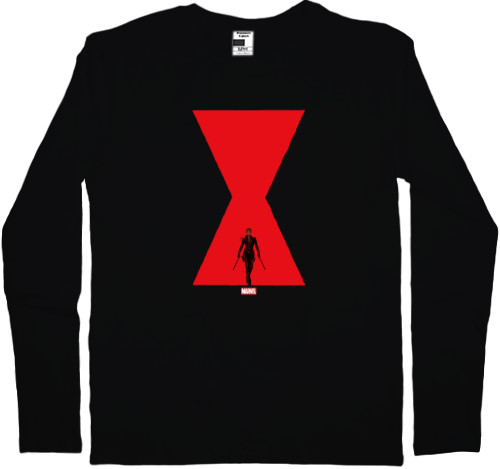 Men's Longsleeve Shirt - Black Widow - Mfest