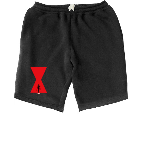 Men's Shorts - Black Widow - Mfest