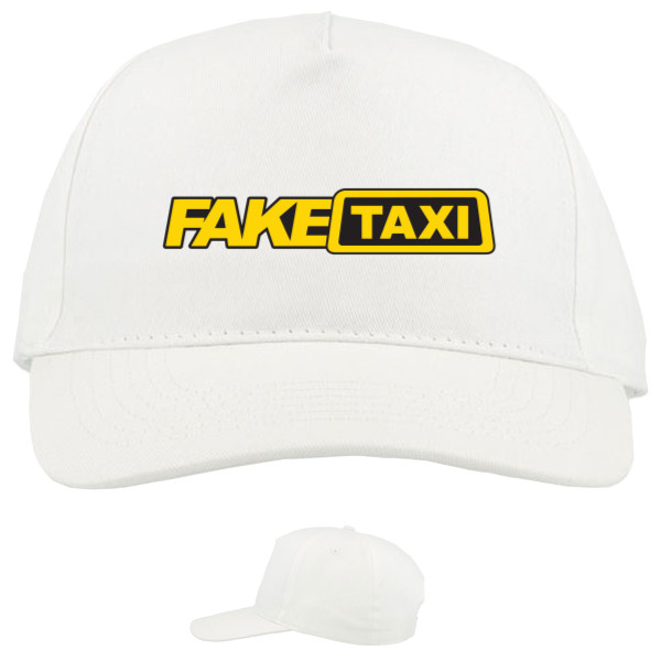 Baseball Caps - 5 panel - Fake Taxi Circle Logo - Mfest