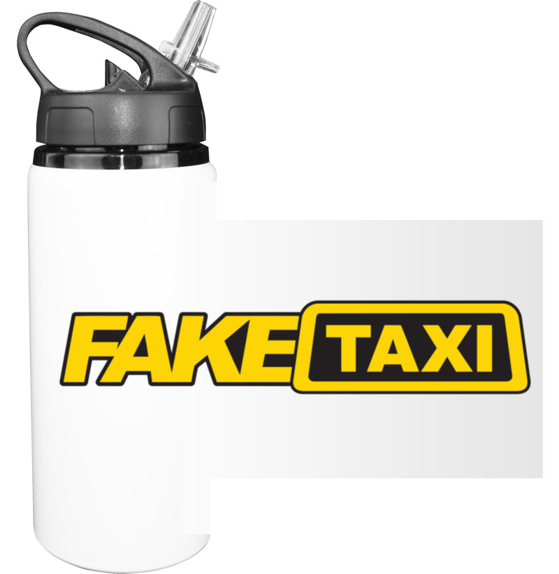 Fake Taxi Circle Logo