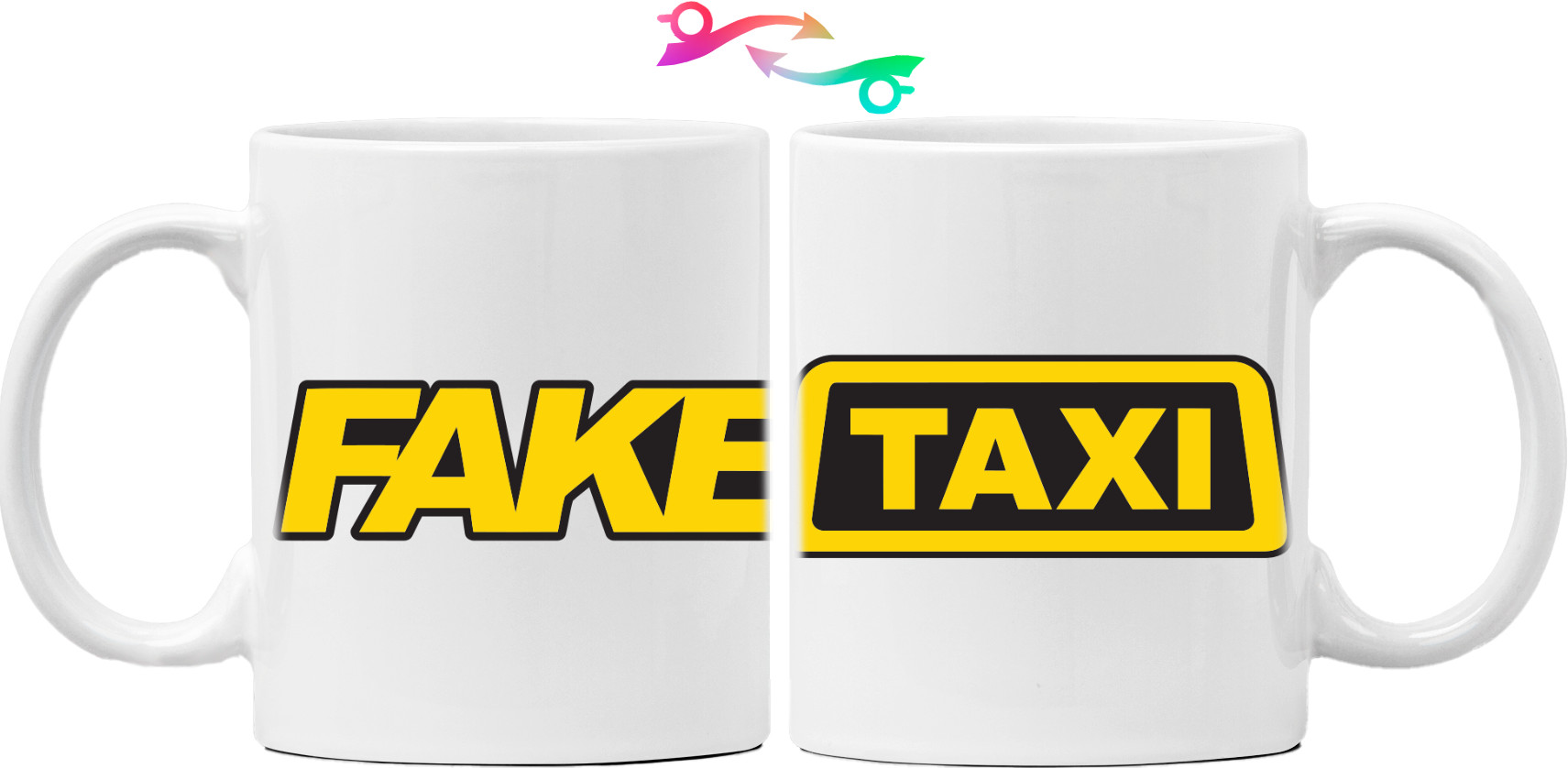 Fake Taxi Circle Logo