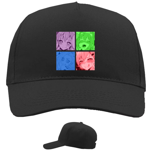 Baseball Caps - 5 panel - ahegao - Mfest