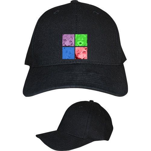 Kids' Baseball Cap 6-panel - ahegao - Mfest