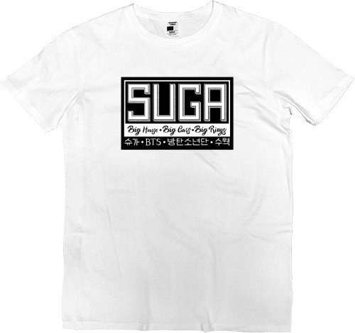 Футболка Премиум Детская - suga logo - Mfest