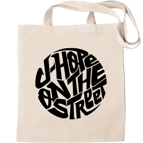 Tote Bag - j hope bts logo - Mfest