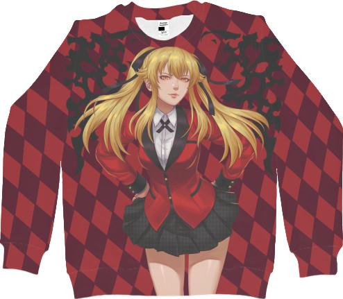 Men's Sweatshirt 3D - Kakegurui Mary Saotome - Mfest