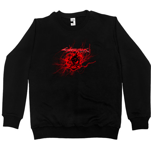 Women's Premium Sweatshirt - Cyberpunk 2077 SAMURAI - Mfest