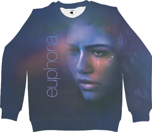 Men's Sweatshirt 3D - euphoria 3 - Mfest