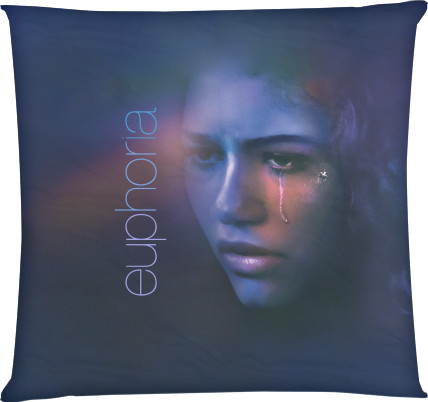 Square Throw Pillow - euphoria 3 - Mfest