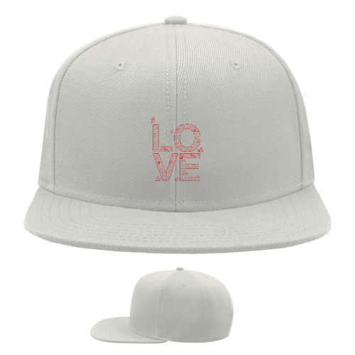 Snapback Baseball Cap - LOVE - Mfest